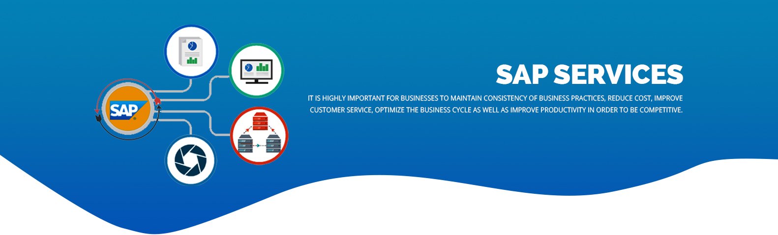SAP services and business technology